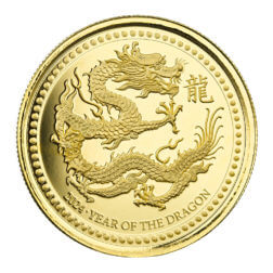 2024 Samoa Year of the Dragon 1 oz Gold Coin