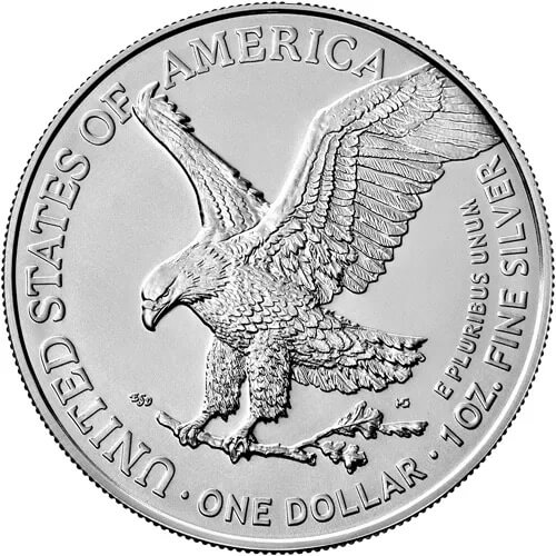 2021 American Silver Eagle 1 Oz Silver Coin Type 2