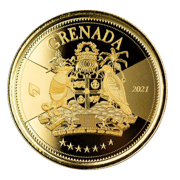 2021 Ec8 Grenada 1 Oz Gold 4