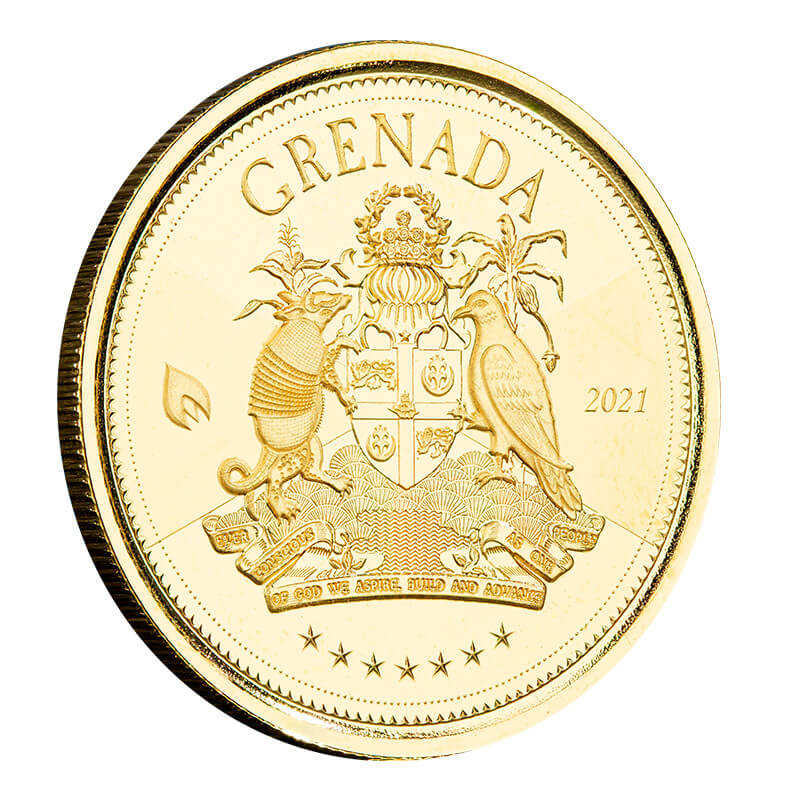 2021 Ec8 Grenada 1 Oz Gold 6