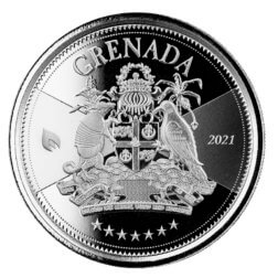 2021 Ec8 Grenada 1 Oz Silver 3