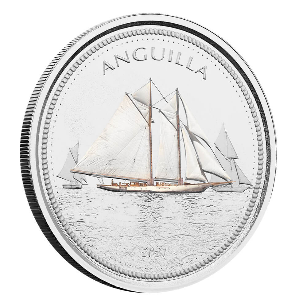 2021 Scottsdale Mint Ec8 Anguilla 06 Silver Color