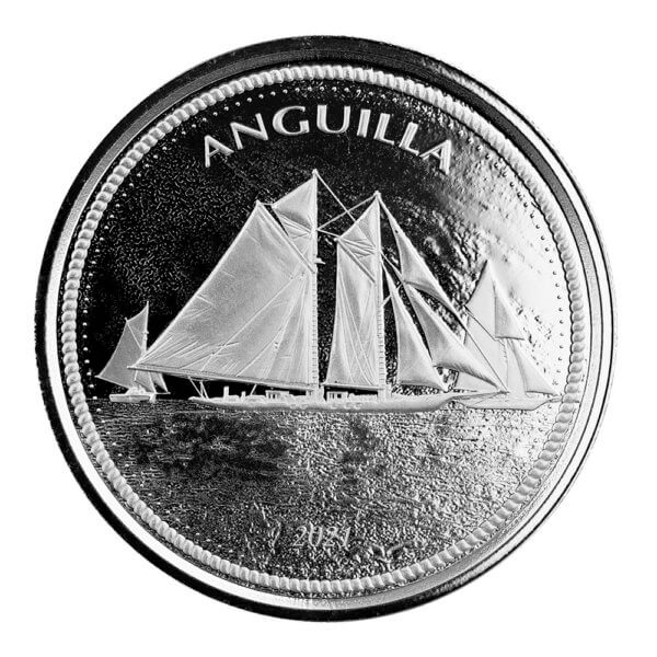 2021 Scottsdale Mint Ec8 Anguilla 09 Silver