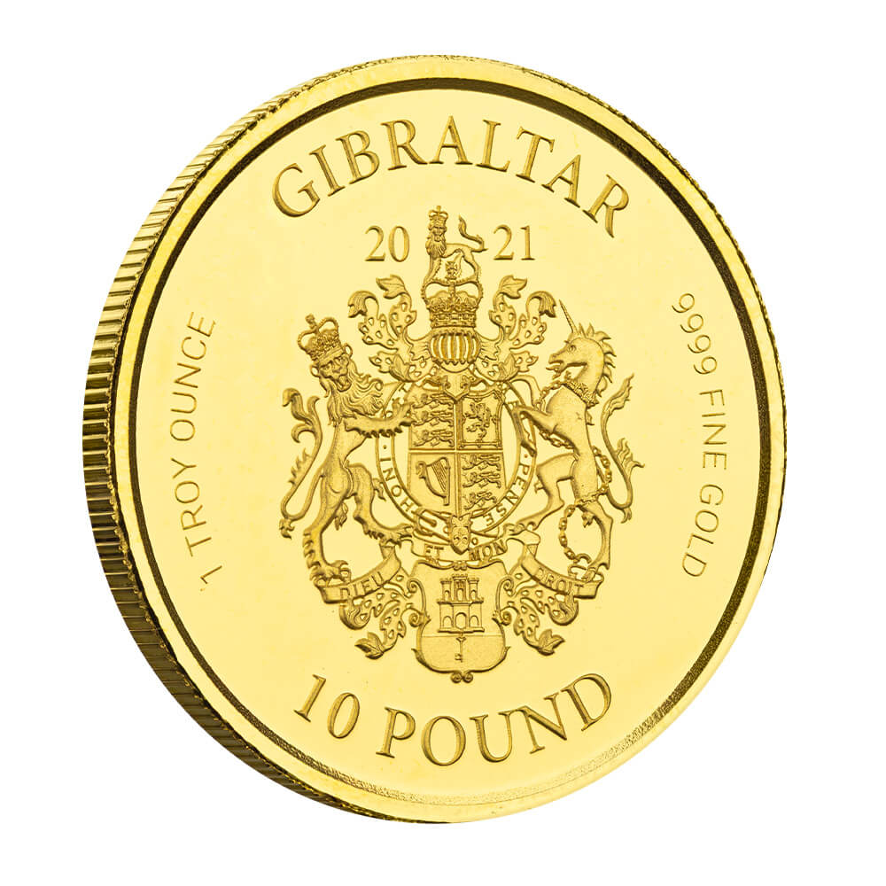 2021 Scottsdale Mint Gibraltar 1 Oz Gold Proof 04