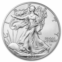 2022 American Silver Eagle 1 Oz Silver Coin
