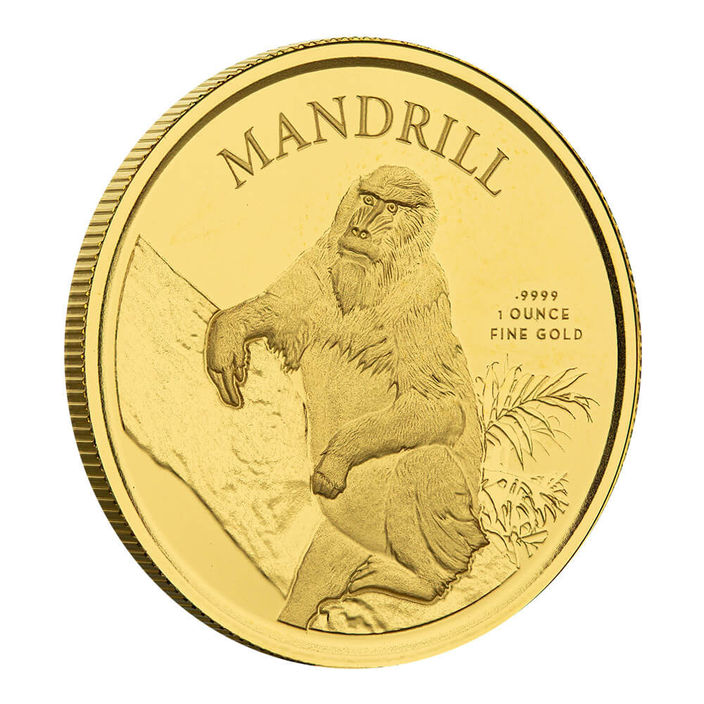 2021 Mandrill 1 oz Gold Coin
