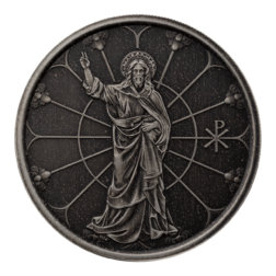 2022 Samoa Jesus Collection Christ The Light 1 Oz 999 Fine Silver Antique Coin 04