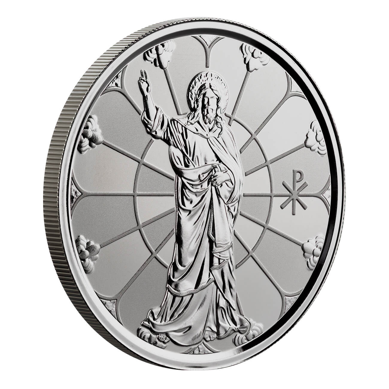 2022 Samoa Jesus Collection Christ The Light 1 Oz 999 Fine Silver Bu Coin 03