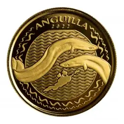 2022 Ec8 Anguilla 1 Oz Gold Coin Scottsdale Mint 04