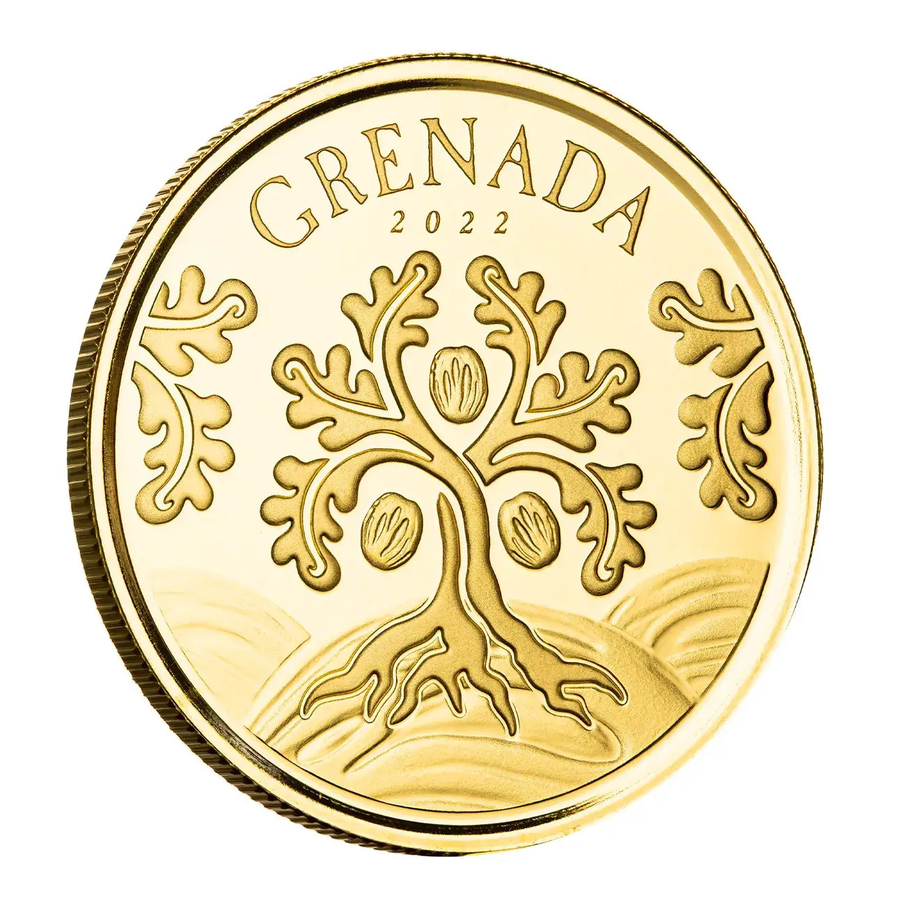 2022 Ec8 Grenada 1 Oz Gold Coin Scottsdale Mint 02