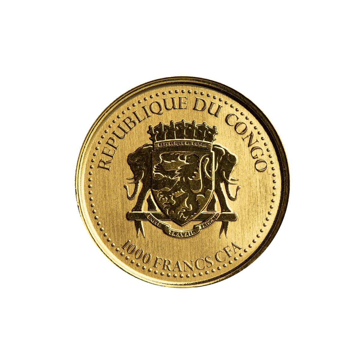 2022 Congo Gorilla Tenth Oz Gold Coin Scottsdale Mint 02