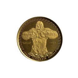 2022 Congo Gorilla Tenth Oz Gold Coin Scottsdale Mint 04