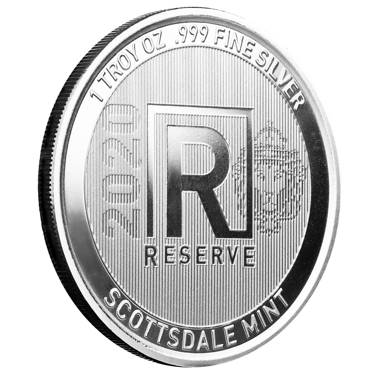 2020 Scottsdale Mint Lion Reserve 1 Oz Silver Round 01