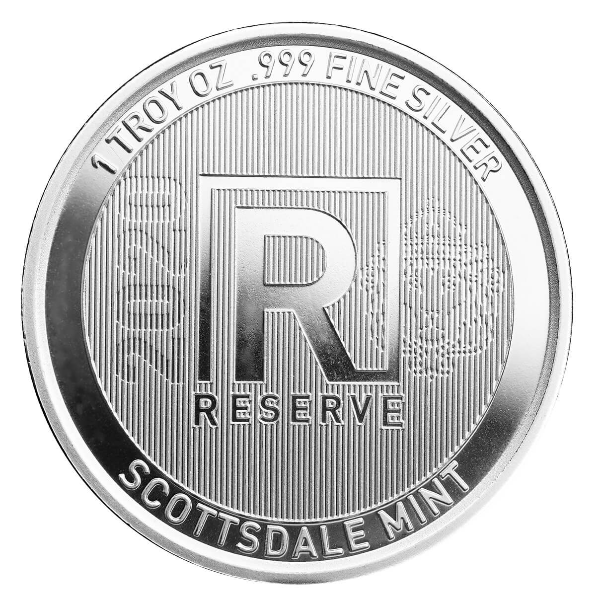 2020 Scottsdale Mint Lion Reserve 1 Oz Silver Round 03