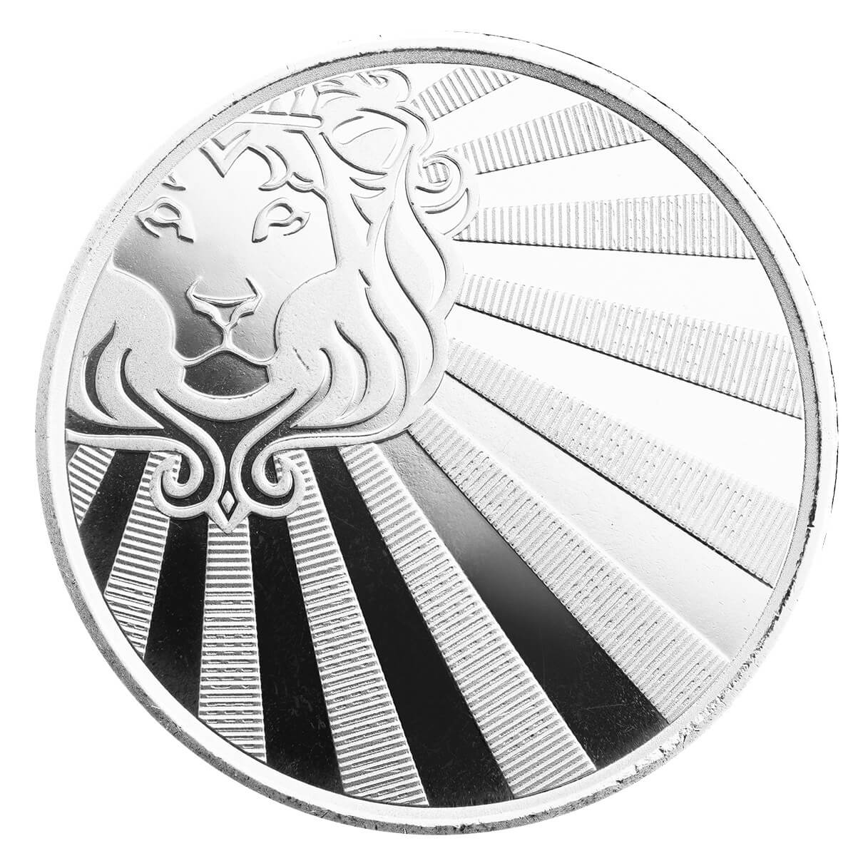 2020 Scottsdale Mint Lion Reserve 1 Oz Silver Round 06