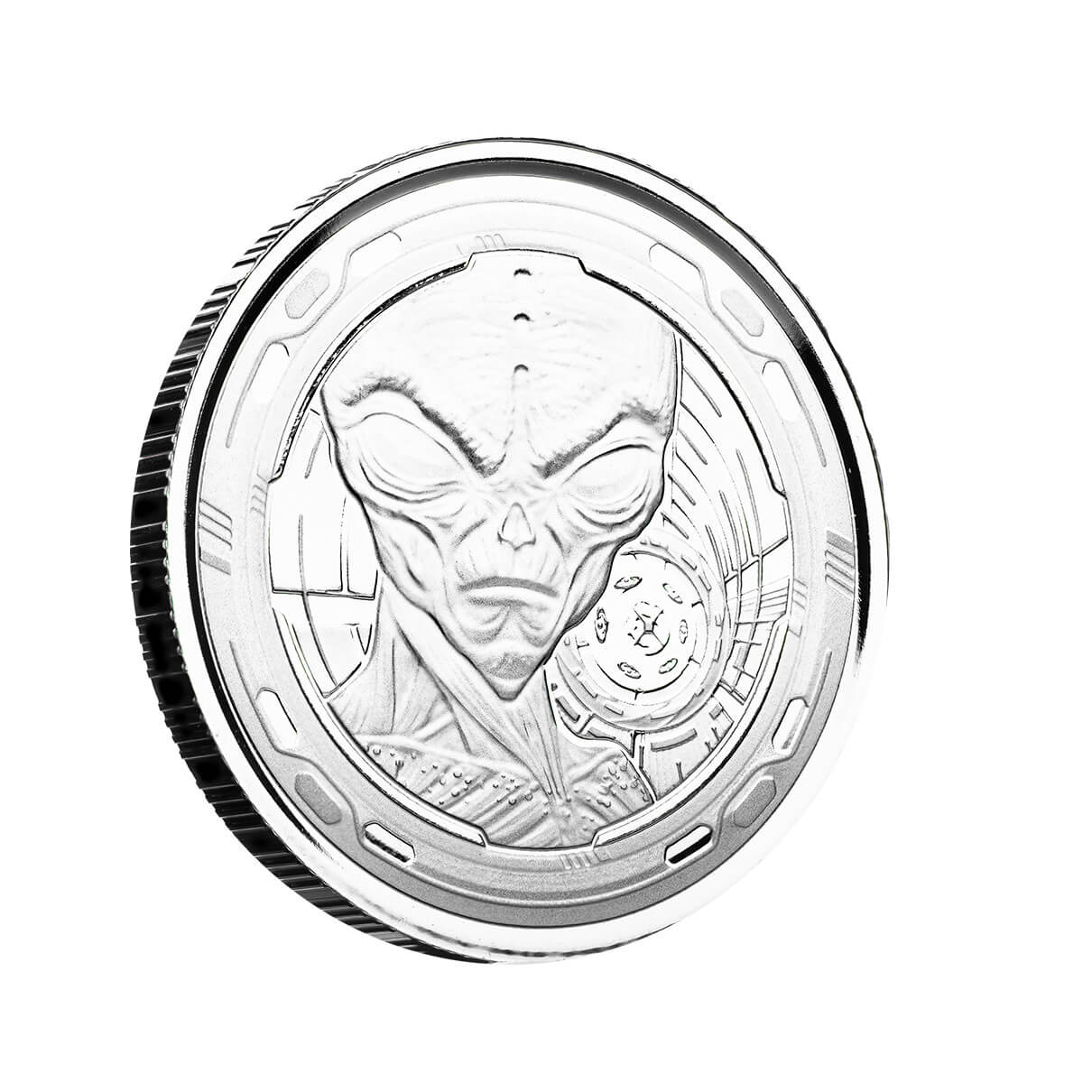 2022 Ghana Alien Silver 4 Coin Half Oz Set