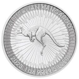2023 Australian Legal Tender Kangaroo 1 Oz Silver Coin Bu Scottsdale Mint 02