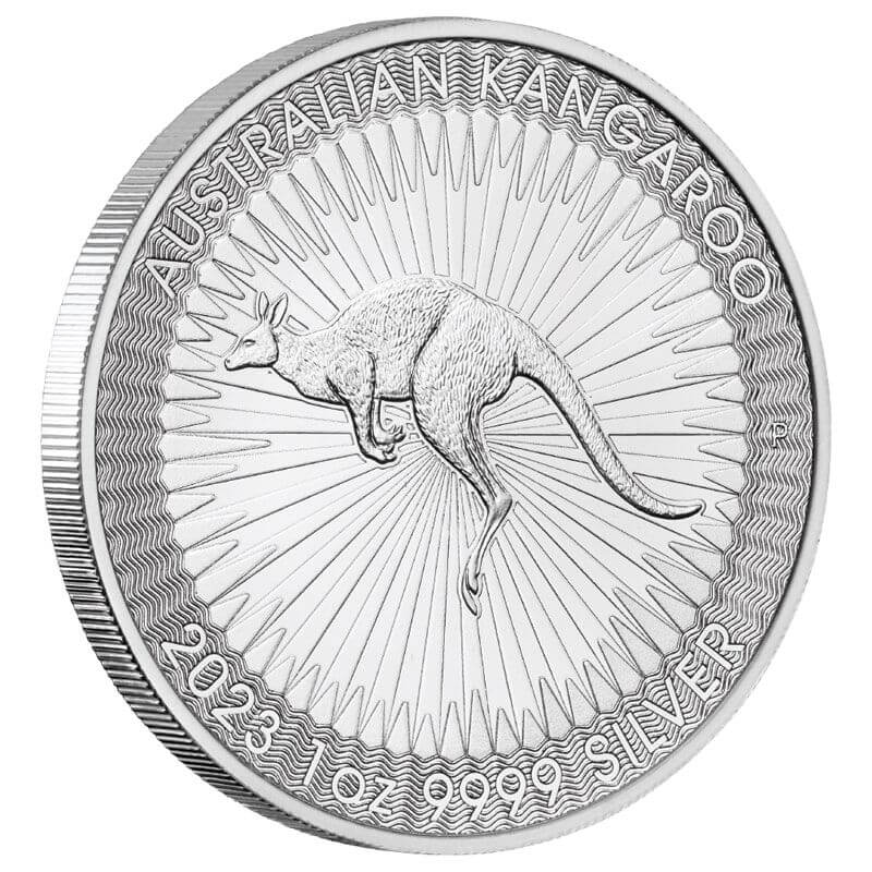 2023 Australian Legal Tender Kangaroo 1 Oz Silver Coin Bu Scottsdale Mint 03