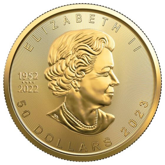 2023 Canada Gold Maple Leaf 1 Oz Gold Coin